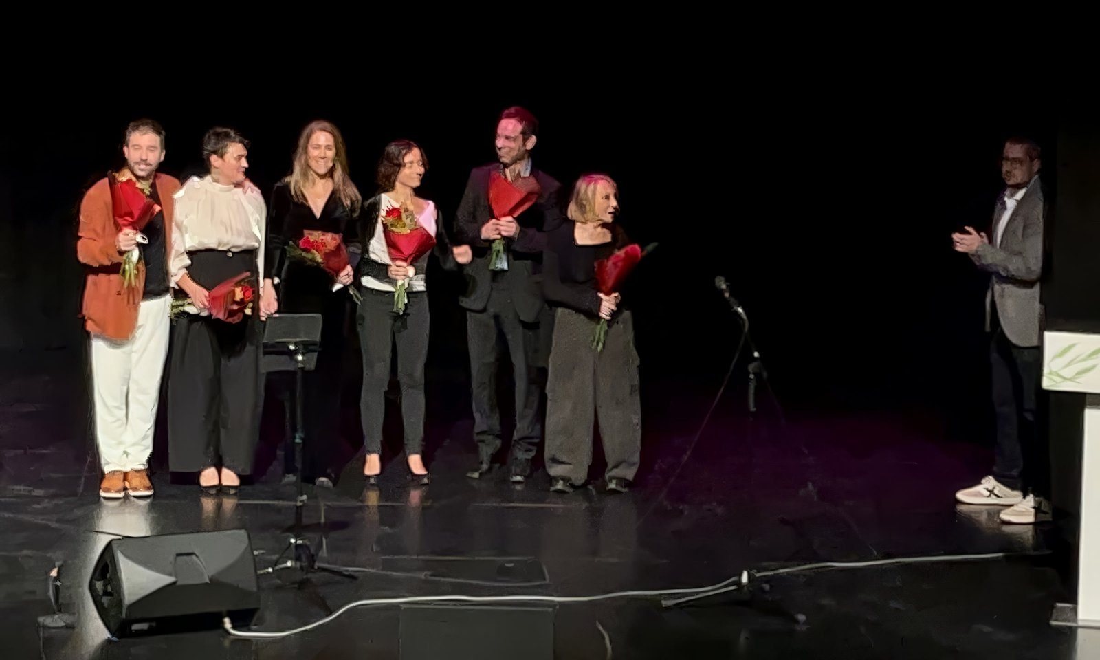 Saludo final de «Un vespre de Cofiner».